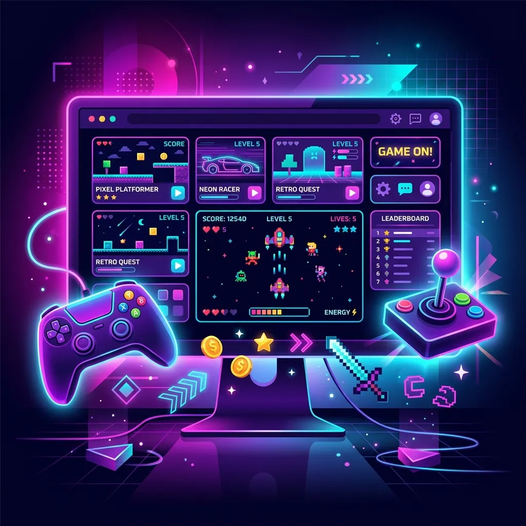 React Games Platform